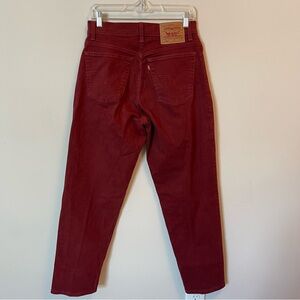 Vintage 90s Levi's Red 550 Relaxed Fit Tapered Leg Jeans 10 Reg S